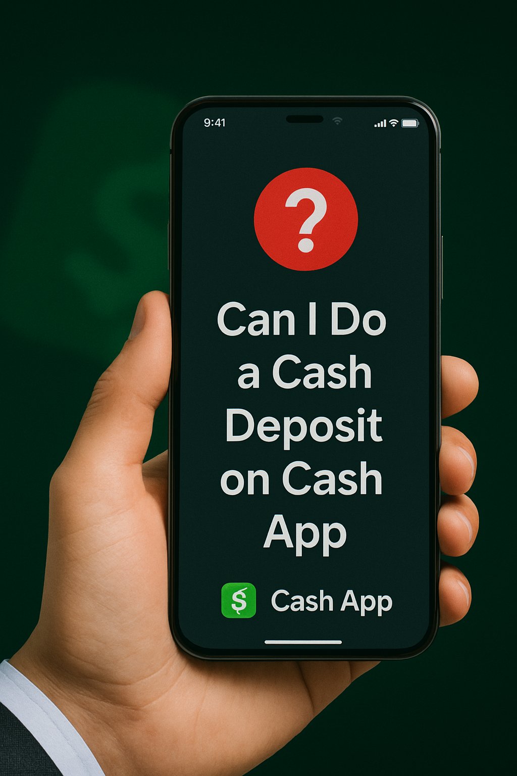 cash deposit